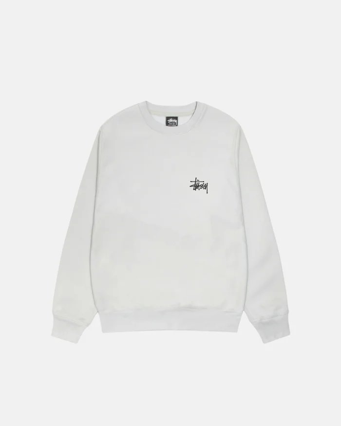 BASIC STÜSSY WHITE CREW