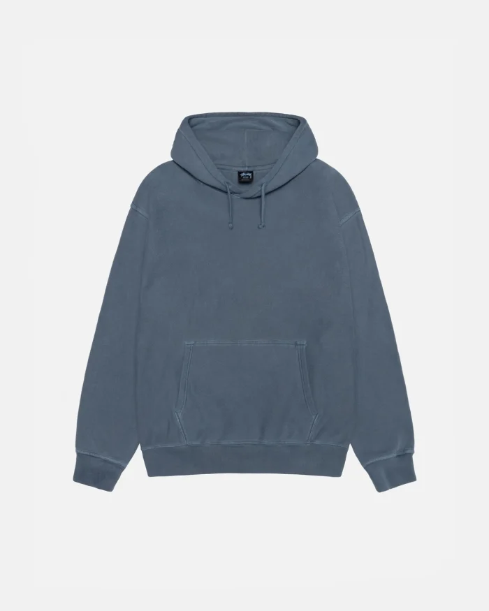 BUANA BLUE HOODIE PIGMENT DYED