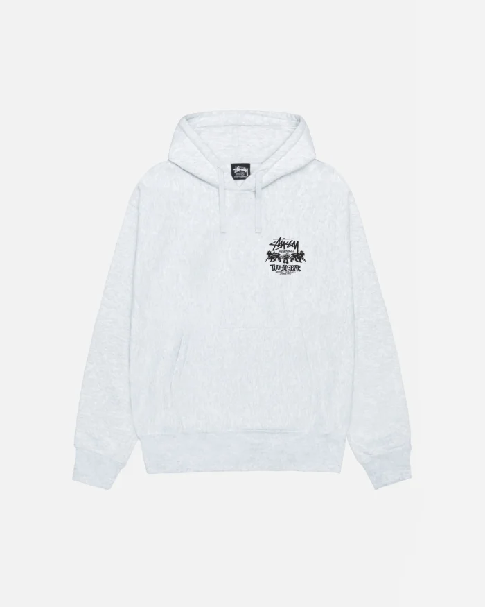 TOUGH GEAR INTERNATIONAL WHITE HOODIE