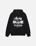 TOUGH GEAR INTERNATIONAL BLACK HOODIE