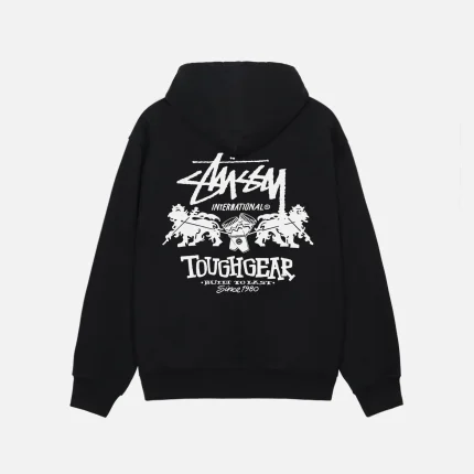 TOUGH GEAR INTERNATIONAL BLACK HOODIE