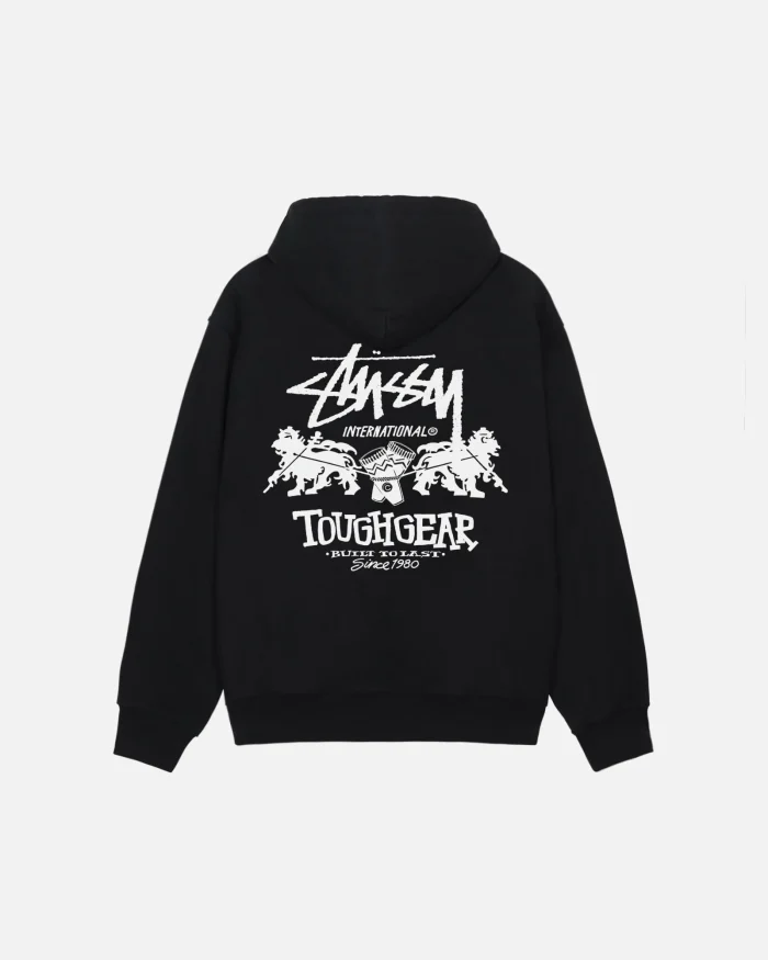 TOUGH GEAR INTERNATIONAL BLACK HOODIE