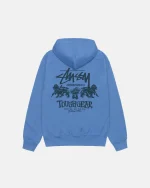 TOUGH GEAR INTERNATIONAL BLUE HOODIE