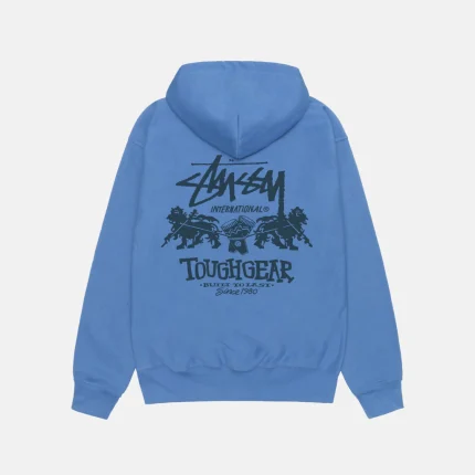 TOUGH GEAR INTERNATIONAL BLUE HOODIE