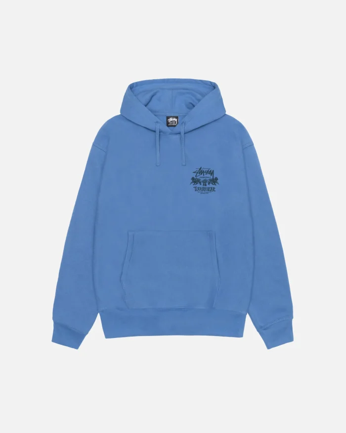 TOUGH GEAR INTERNATIONAL BLUE HOODIE