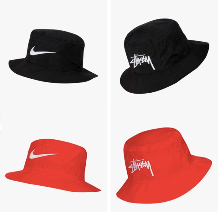 Nike bucket hat x stussy