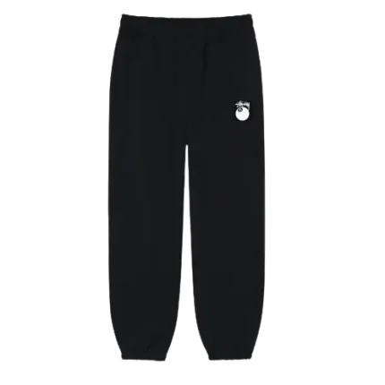 Stussy 8 Ball Logo Black Pant