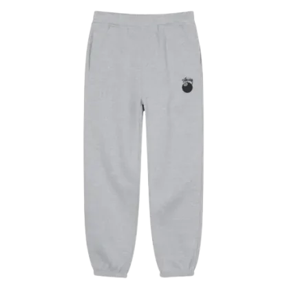 Stussy 8 Ball Logo Gray Pant