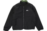 Stussy 8 Ball Sherpa Reversible Jacket – Green