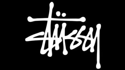 Stussy Hoodie logo footer