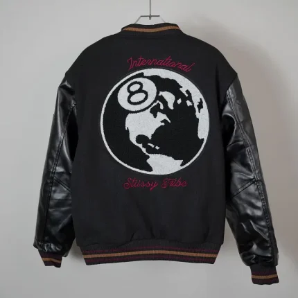 Stussy x Denim Tears x 40 Anniversary Varsity Jacket